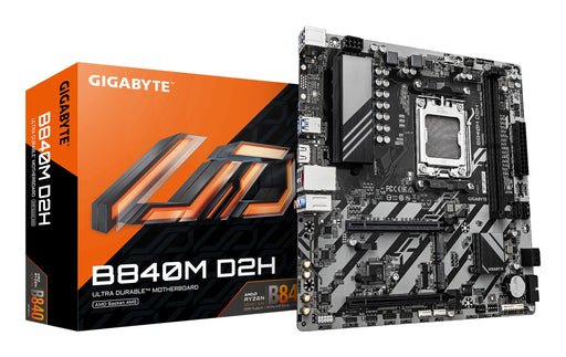 EAN 4719331868116 - GIGABYTE B840M D2H placa base AMD B840 Zócalo AM5 micro ATX imagen 1