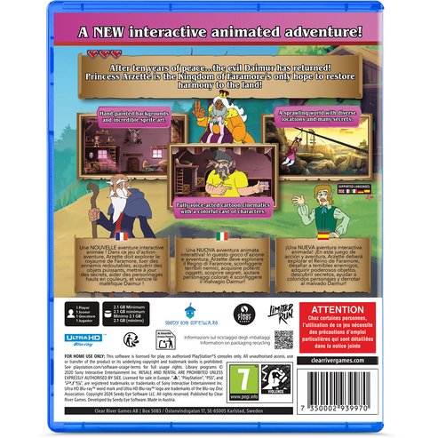 EAN 7350002939970 - Clear River Games Arzette: The Jewel of Faramore Estándar PlayStation 5 imagen 2