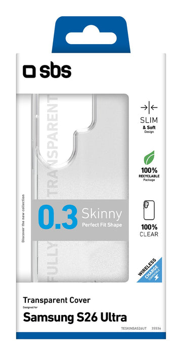 EAN 8018417535536 - SBS Skinny funda para teléfono móvil Transparente imagen 2