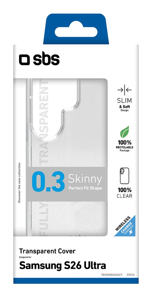 EAN 8018417535536 - SBS Skinny funda para teléfono móvil Transparente imagen 2