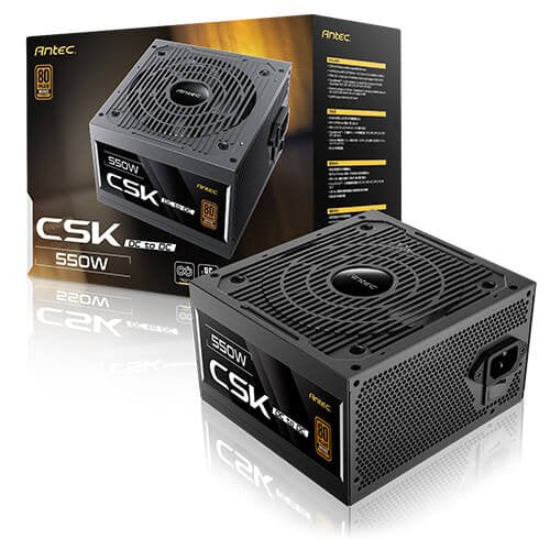EAN 761345201025 - Antec CSK550DC unidad de fuente de alimentación 550 W 24-pin ATX ATX Negro imagen 6