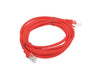 EAN 5901969406832 - Lanberg PCU5-10CC-0300-R cable de red Rojo 3 m Cat5e U/UTP (UTP) imagen 2
