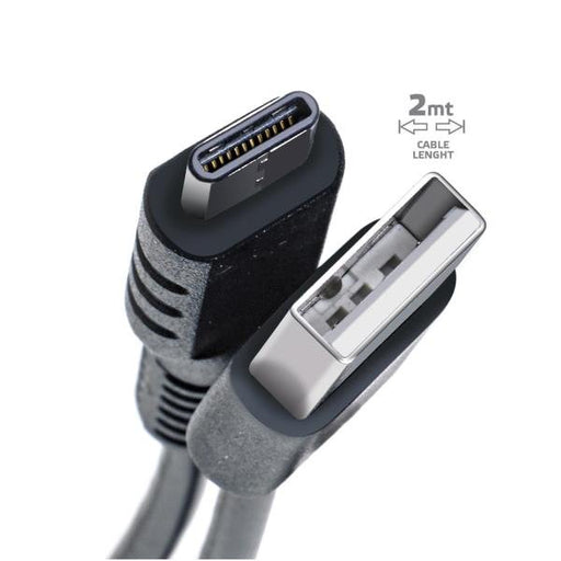 EAN 8021735731092 - Celly USB-C2M cable USB 2 m USB A USB C Negro imagen 2