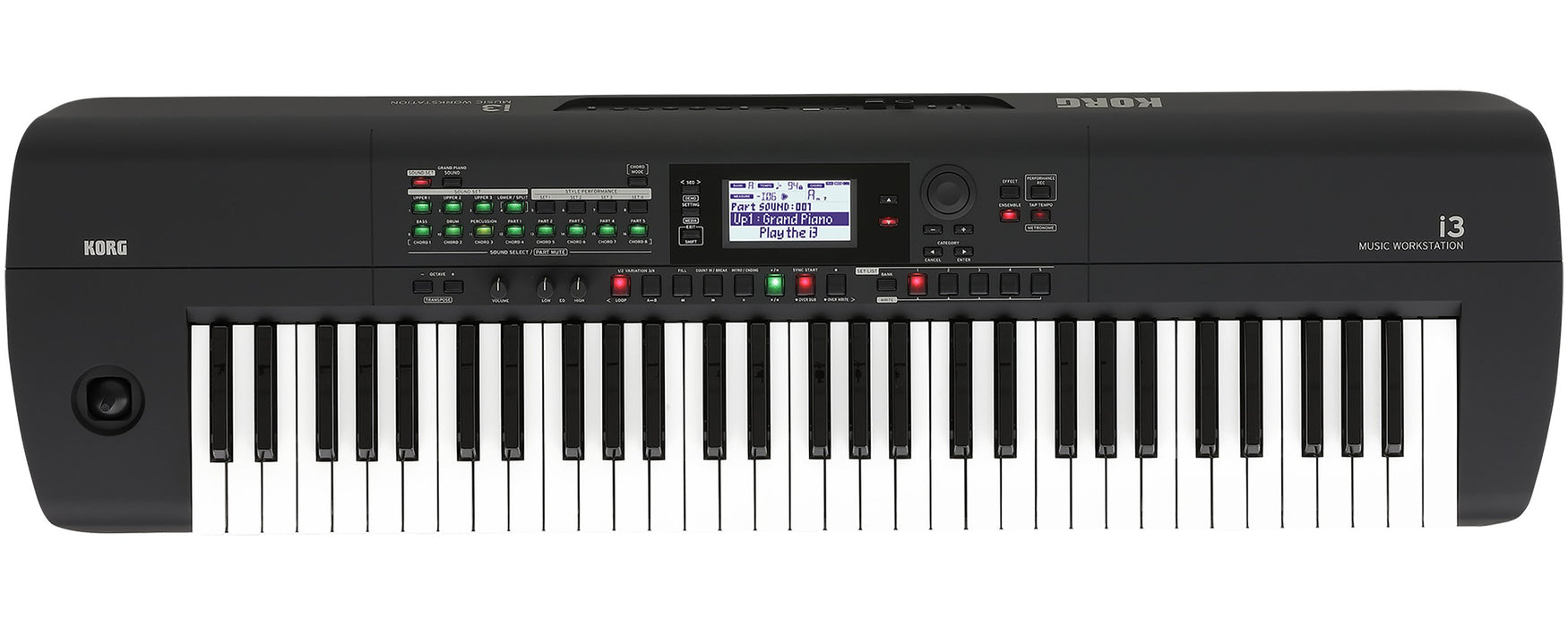 EAN 4959112193307 - Korg i3 teclado MIDI 61 llaves USB Negro imagen 1