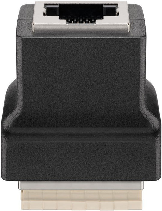 EAN 4040849767371 - Goobay 76737 cambiador de género para cable RJ-45 8-pin Negro imagen 3