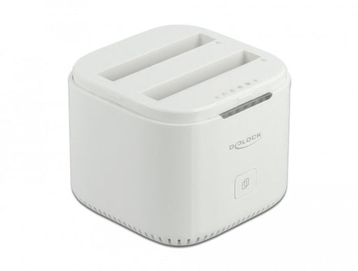 EAN 4043619630844 - DeLOCK 63084 base de conexión para disco duro USB 3.2 Gen 2 (3.1 Gen 2) Type-C Blanco imagen 2