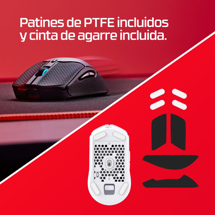 EAN 0196786272547 - HyperX Pulsefire Haste 2 Wireless White Gaming Mouse ratón Juego Ambidextro RF inalámbrico 26000 DPI imagen 2