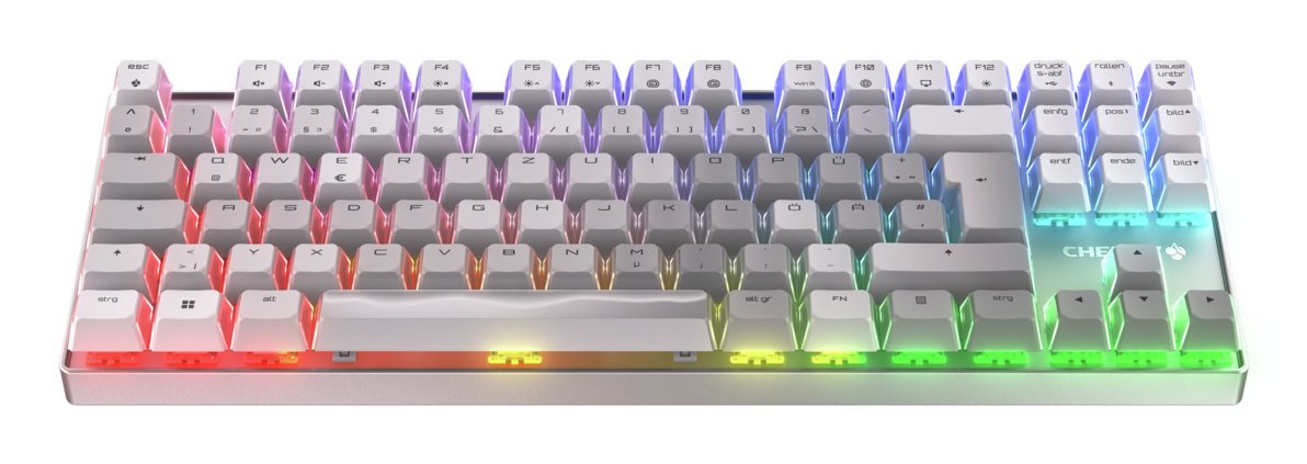 EAN 4025112115547 - CHERRY XTRFY MX 8.2 TKL Wireless XAGA teclado Juego USB + RF Wireless + Bluetooth QWERTZ Alemán Blanco imagen 2