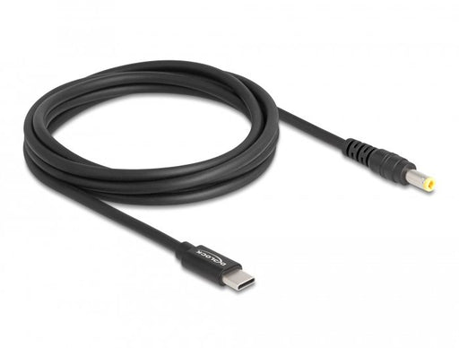 EAN 4043619879786 - DeLOCK 87978 cable de transmisión Negro 1,5 m USB C 5.5 x 2.5 mm imagen 1