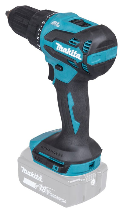 EAN 197050010247 - Makita DHP490Z destornillador eléctrico y llave de impacto 1900 RPM Azul, Negro imagen 3
