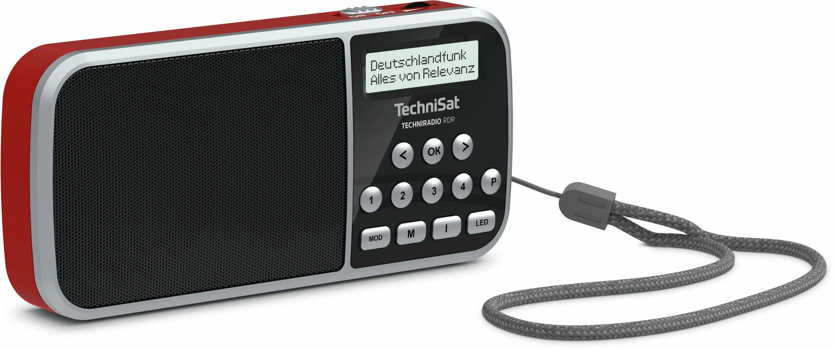 EAN 4019588103924 - TechniSat TECHNIRADIO RDR Portátil Digital Negro, Rojo imagen 2