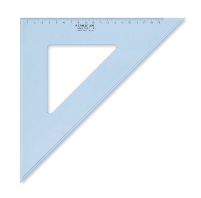 EAN 4007817567036 - Staedtler Mars 567 Regla de escritorio 310 mm Plástico Azul, Transparente 1 pieza(s) imagen 2