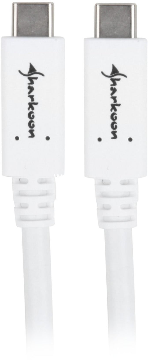 EAN 4044951021185 - Sharkoon 4044951021185 cable USB USB 3.2 Gen 1 (3.1 Gen 1) 1 m USB C Blanco imagen 1