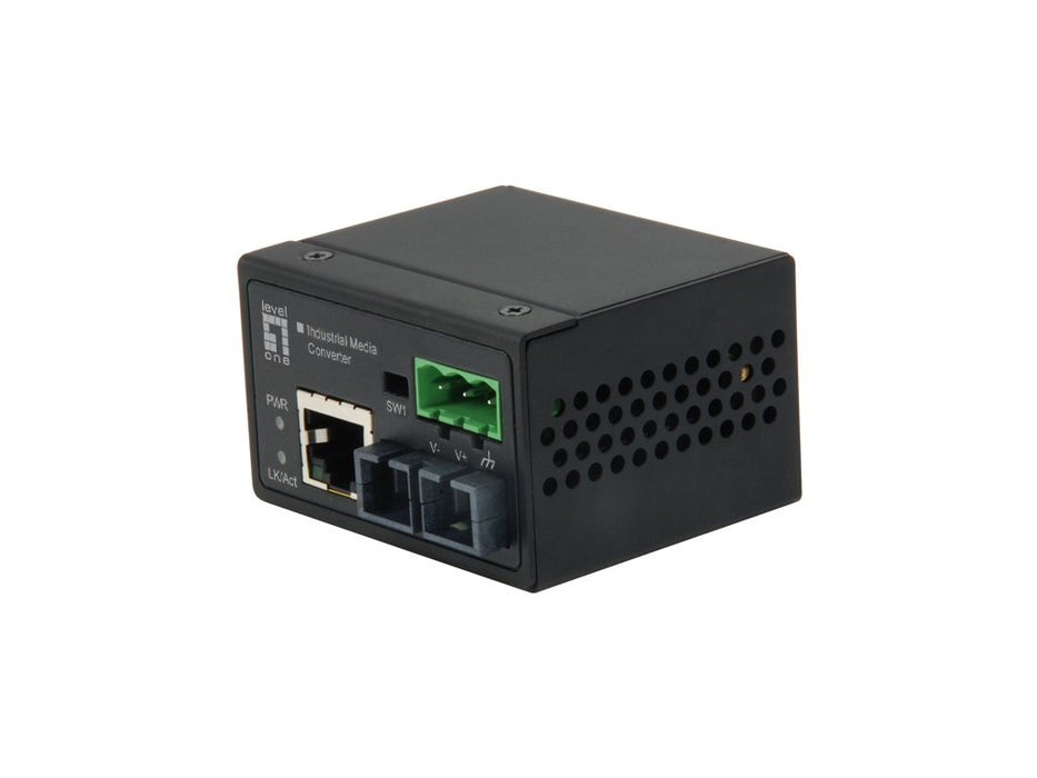 EAN 4015867188149 - LevelOne IEC-4001 convertidor de medio 100 Mbit/s Multimodo Negro imagen 1