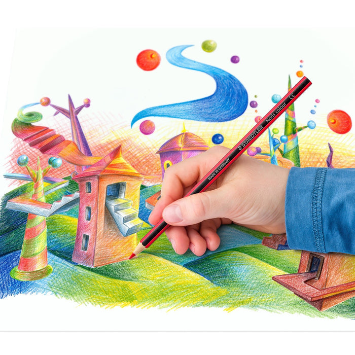 EAN 4007817018132 - Staedtler Noris colour 185 Negro, Azul, Marrón, Verde, Magenta, Naranja, Melocotón, Púrpura, Rojo, Amaril imagen 4