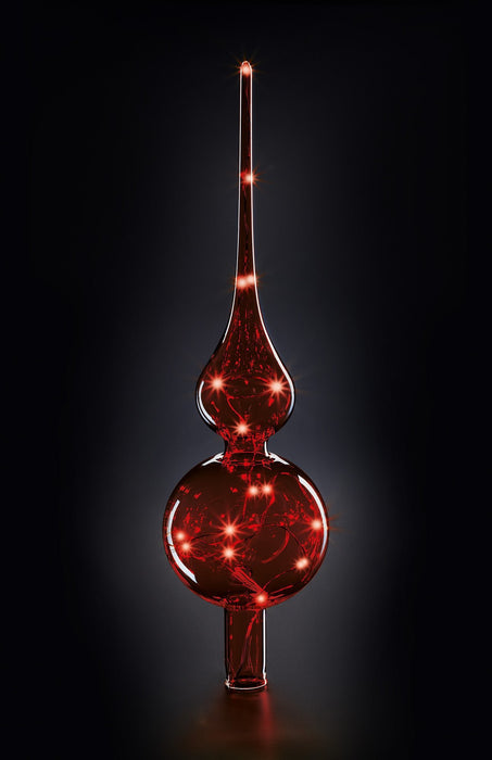 EAN 4011972760324 - Krinner 76032 adorno navideño Adorno para árbol de navidad Vidrio Rojo, Transparente 1 pieza(s) imagen 1