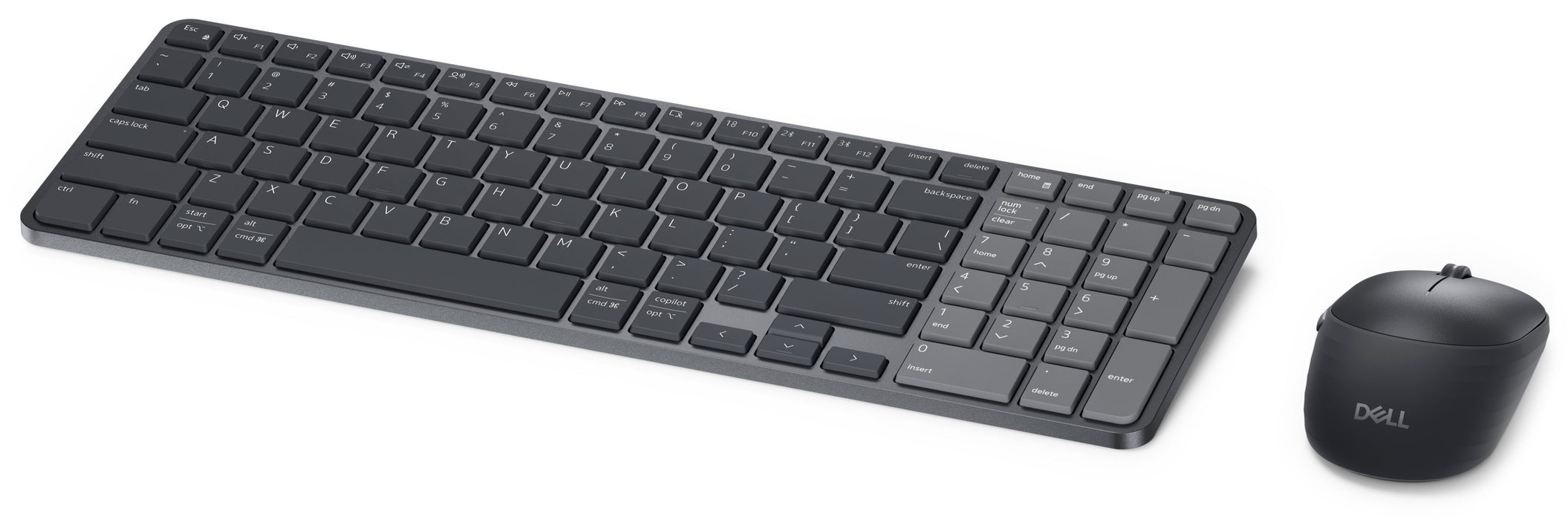 EAN 5397321042037 - DELL Pro 7 KM746 teclado Ratón incluido Universal RF Wireless + Bluetooth QWERTZ Alemán Grafito imagen 4