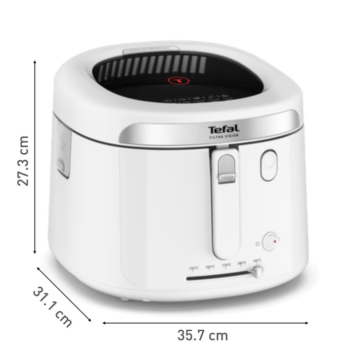 EAN 3045387296254 - Tefal Filtra Vision FF2541E0 freidora Sencillo 2,1 L Independiente 1900 W Blanco imagen 6