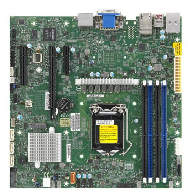 EAN 0672042399109 - Supermicro MBD-X12SCZ-QF-B placa base Intel Q470 LGA 1200 (Socket H5) micro ATX imagen 1