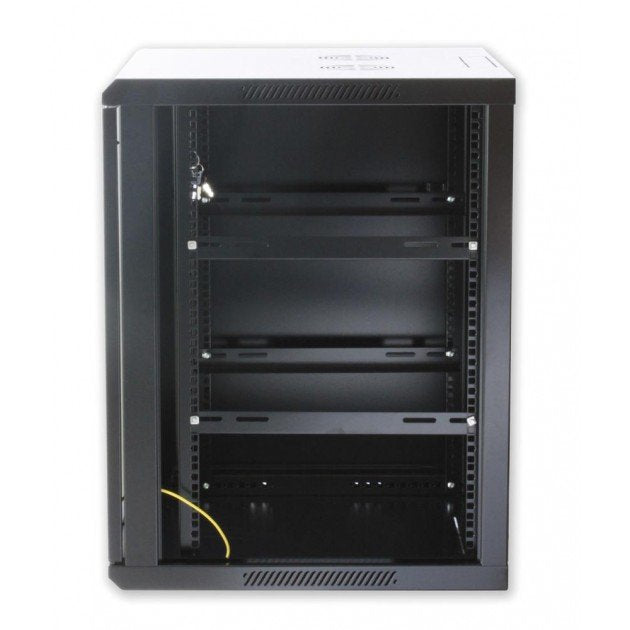 EAN 766623918404 - Techly I-CASE EW-2012BKL armario rack 12U Bastidor de pared Negro imagen 2