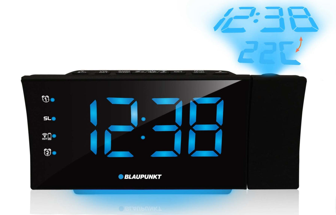 EAN 5901750503221 - Blaupunkt CRP81USB despertador Reloj despertador digital Negro imagen 4