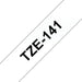 EAN 0012502625605 - Brother TZE-141 cinta para impresora de etiquetas Negro sobre transparente imagen 1