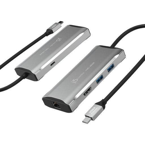 EAN 4712795086331 - j5create JCD392 Alámbrico USB 3.2 Gen 1 (3.1 Gen 1) Type-C Gris imagen 2