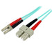 EAN 65030827188 - StarTech.com A50FBLCSC1 Cable de fibra óptica e InfiniBand Turquesa imagen 1