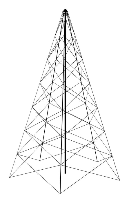 EAN 8721022290973 - Hombli HBCT-0121 árbol de navidad artificial Con luces incorporadas imagen 1