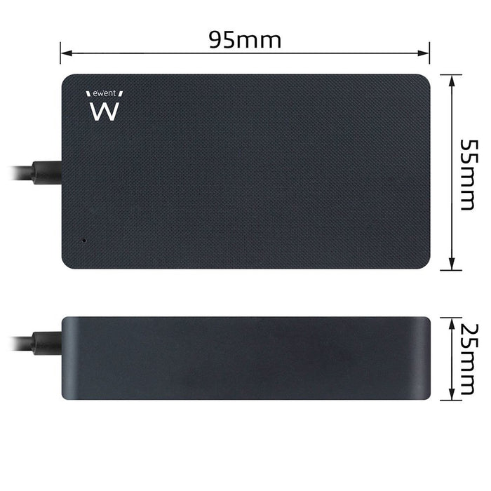 EAN 8054392613524 - Ewent EW3980 adaptador e inversor de corriente Interior 65 W Negro imagen 4
