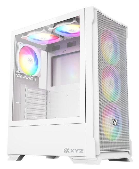 EAN 6978262011437 - XYZ AIRONE 300-X MESH Midi Tower Blanco imagen 1