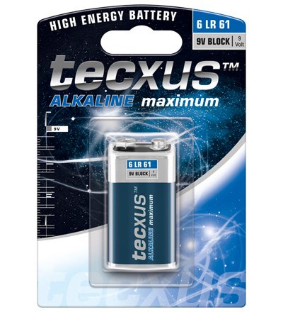 EAN 4250145110140 - Tecxus 6LR61 1-BL Batería de un solo uso 9V Alcalino imagen 1