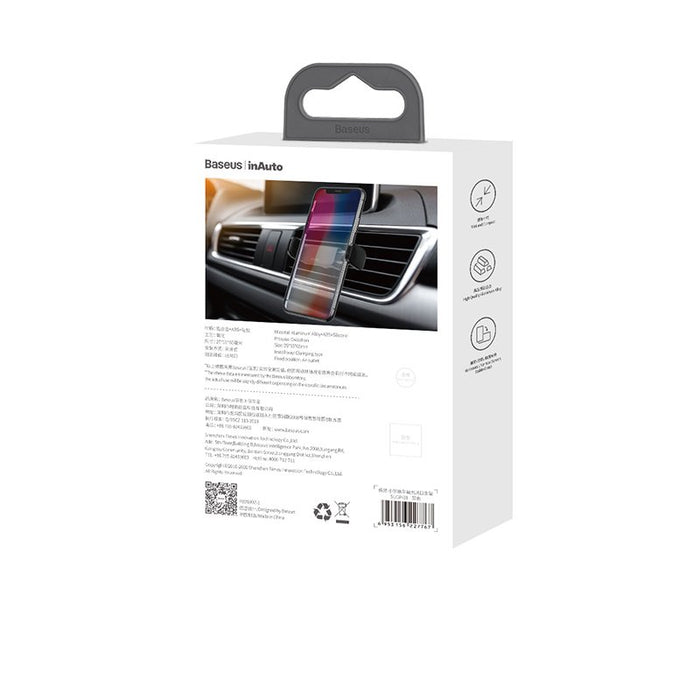EAN 6953156227767 - Baseus Steel Cannon Soporte activo para teléfono móvil Teléfono móvil/smartphone Negro, Plata imagen 11