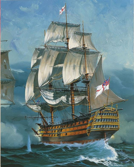 EAN 4009803057675 - Revell Battle of Trafalgar Maqueta de navío de vela Kit de montaje 1:225 imagen 4