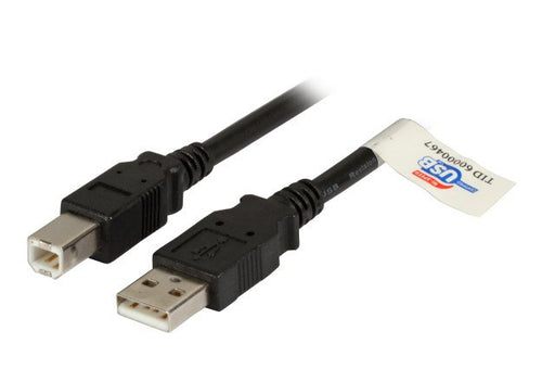 EAN 4049759053376 - EFB Elektronik K5256SW.1,8 cable USB USB 2.0 1,8 m USB A USB B 0,48 Gbit/s Negro imagen 1