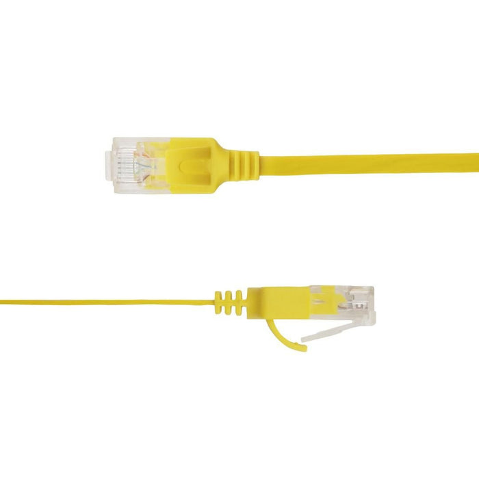 EAN 7072662028770 - LinkIT UTP-FL6A-00400-GL cable de red Amarillo 4 m Cat6a U/UTP (UTP) imagen 2