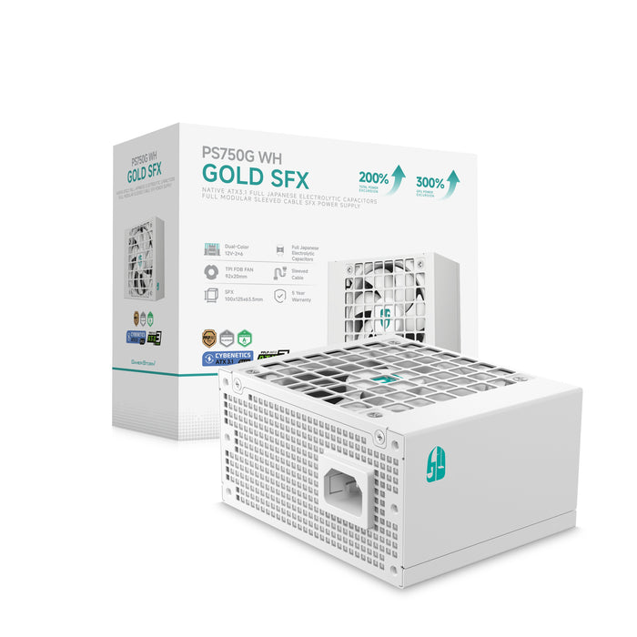 EAN 6933412755111 - Gamer Storm PS750G WH unidad de fuente de alimentación 750 W 20+4 pin ATX ATX Blanco imagen 7