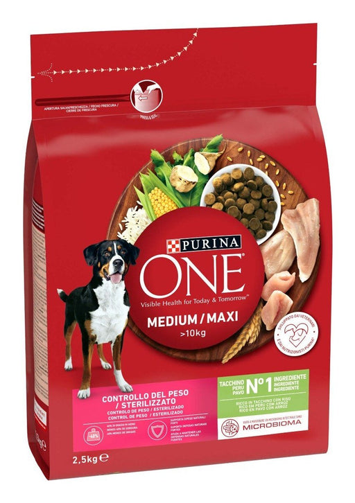 EAN 7613036514576 - Purina ONE 12370117 comida seca para perros 2,5 kg Adulto Arroz, Turquía imagen 1