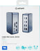 EAN 5704174646310 - eSTUFF ES623015 base para portátil y replicador de puertos Alámbrico USB4 Aluminio, Negro imagen 2