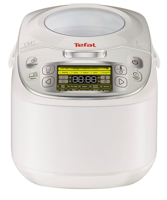 EAN 3045386371587 - Tefal RK8121 arrocera 750 W Plata, Blanco imagen 1