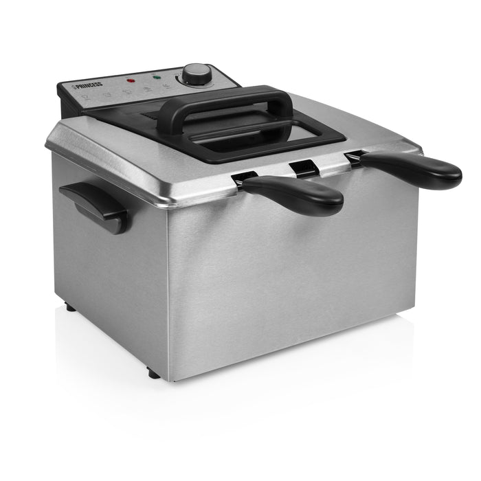 EAN 8713016085702 - Princess 185000 Doble 5 L Independiente 3270 W Negro, Acero inoxidable imagen 11