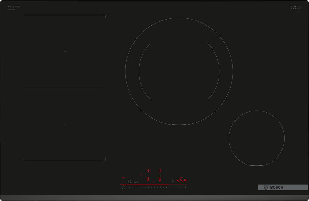 EAN 4242005394371 - Bosch Serie 6 PVS831HB1E hobs Negro Integrado 80 cm Con placa de inducción 4 zona(s) imagen 1