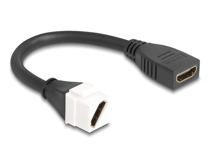 EAN 4043619903269 - DeLOCK 90326 cable HDMI 0,2 m Blanco, Negro imagen 1