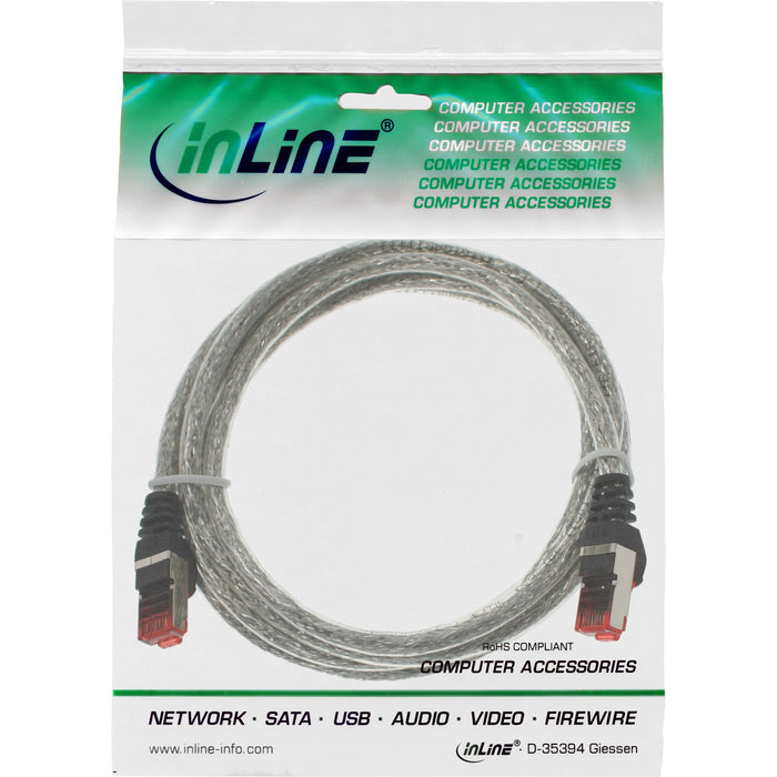 EAN 4043718123728 - InLine 4043718123728 cable de red Transparente 1,5 m Cat6 S/FTP (S-STP) imagen 3