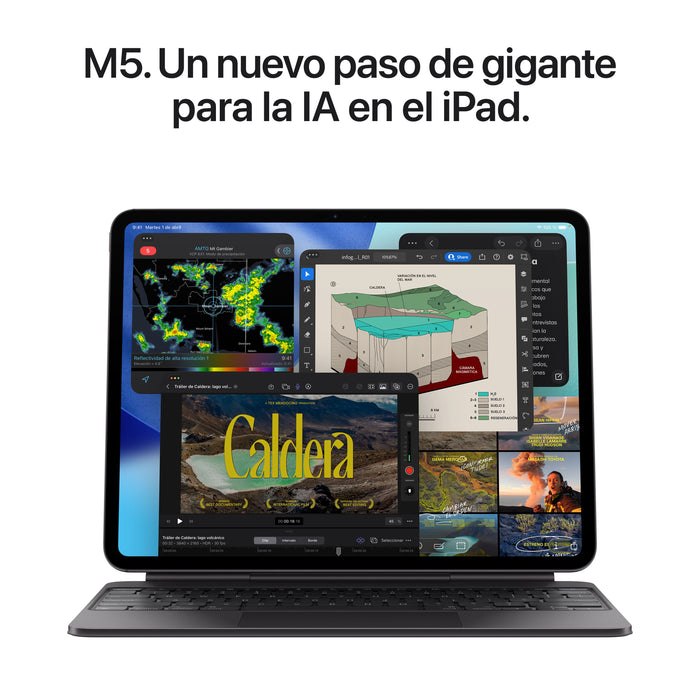 EAN 0195950401820 - Apple iPad Pro 5G Apple M LTE-TDD & LTE-FDD 1 TB 27,9 cm (11") 16 GB Wi-Fi 7 (802.11be) iPadOS 26 Negro imagen 4