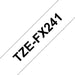 EAN 4977766692052 - Brother TZE-FX241 cinta para impresora de etiquetas Negro sobre blanco TZ imagen 1