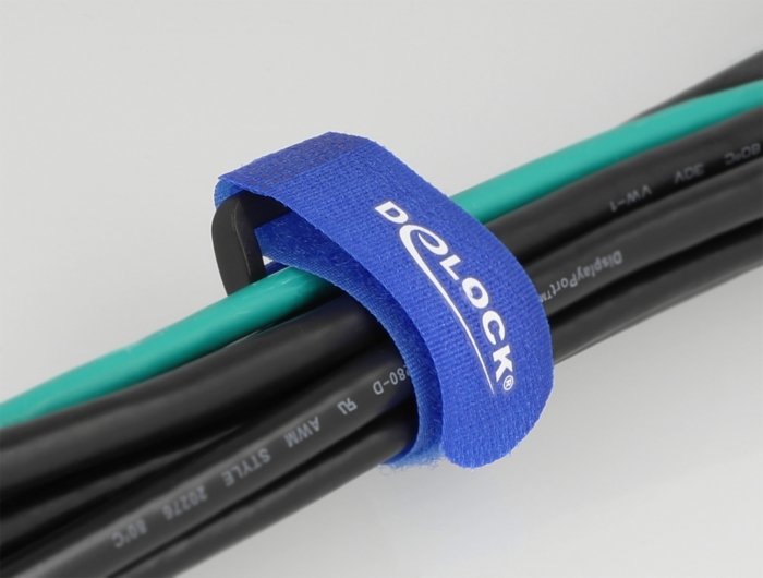 EAN 4043619195275 - DeLOCK 19527 presilla Bridas adherentes para cables 5 pieza(s) imagen 3