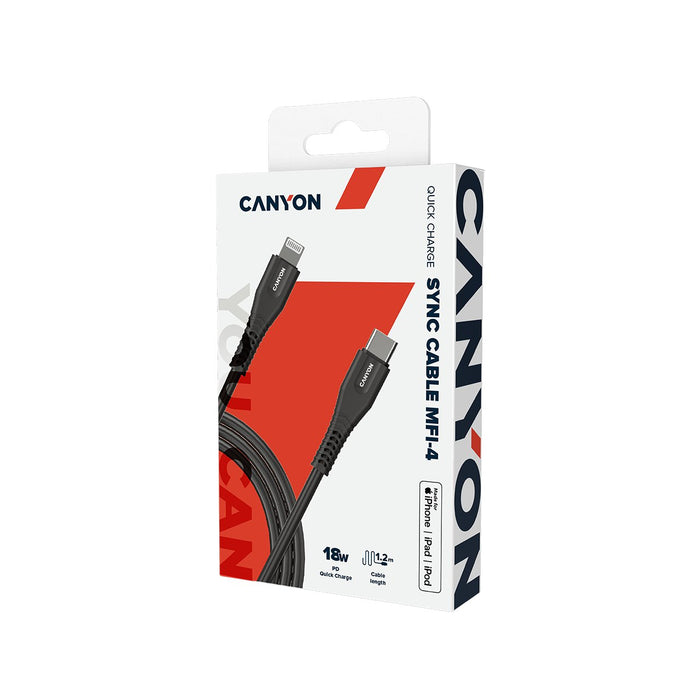 EAN 5291485006594 - Canyon MFI-4 1,2 m Negro imagen 5
