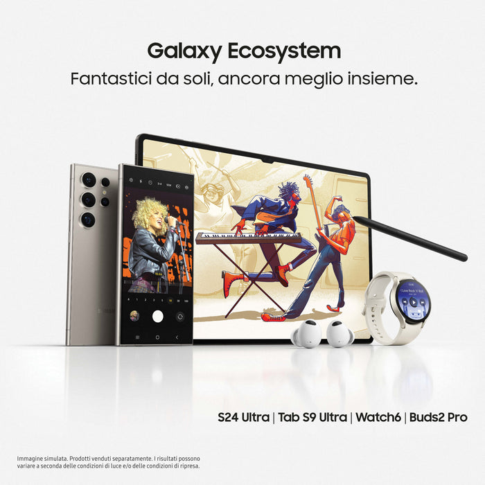 EAN 8806095414355 - Samsung Galaxy S24 Ultra 17,3 cm (6.8") SIM doble 5G USB Tipo C 12 GB 256 GB 5000 mAh Titanio, Amarillo imagen 7