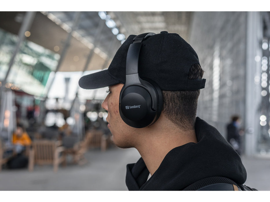 EAN 5705730126536 - Sandberg 126-53 auricular y casco Auriculares Inalámbrico Diadema Llamadas/Música Bluetooth Negro imagen 8